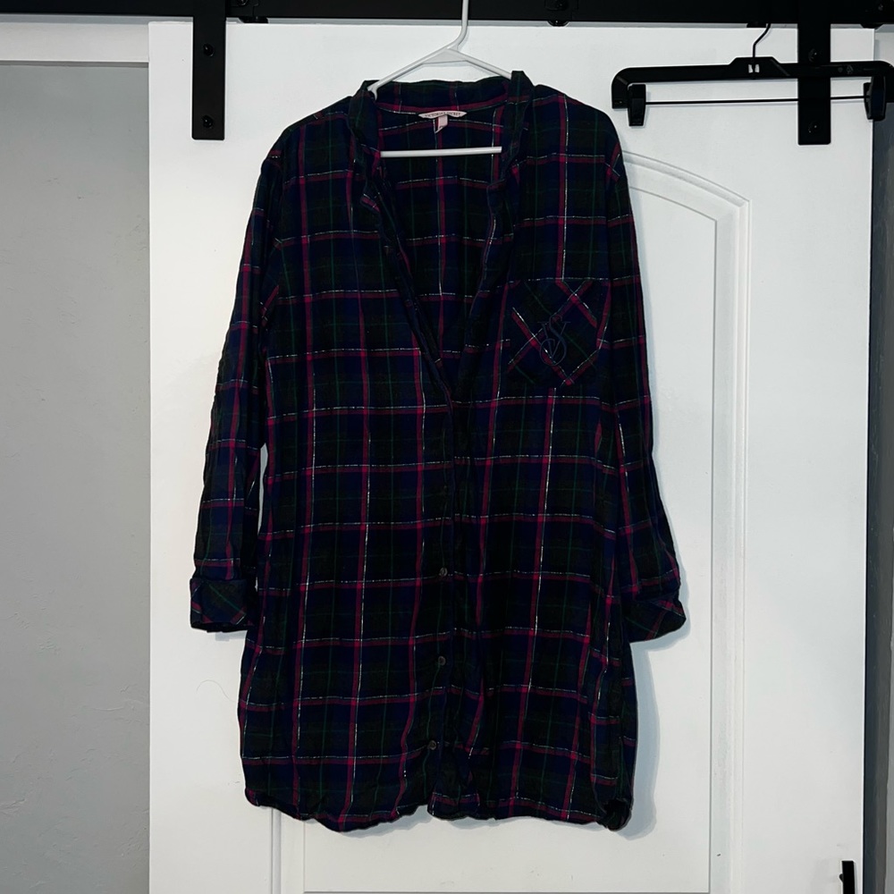 Victoria’s Secret button up sleep dress